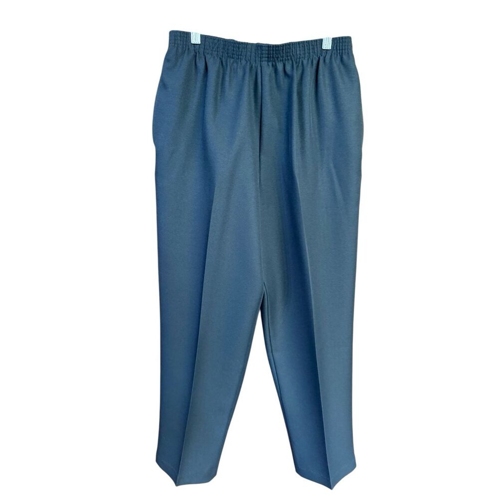 BonWorth  Granite/Pockets Pull on pants Sz M Petite NWT